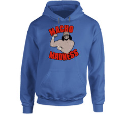Macho Man Randy Savage Retro Hoodie Macho Man Randy Savage Retro Hoodie