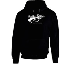 Balls Deep We Dont Stop At Third Base Funny Baseball Players Hoodie Balls Deep We Dont Stop At Third Base Funny Baseball Players Hoodie