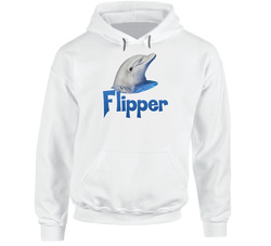 Flipper Head 90s Dolphin Kids Tv Show Hoodie Flipper Head 90s Dolphin Kids Tv Show Hoodie