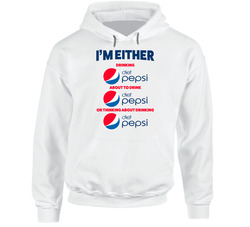 Thinking About Drinking Diet Pepsi Hoodie Thinking About Drinking Diet Pepsi Hoodie