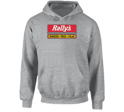 Rallys Burgers Logo Hoodie Rallys Burgers Logo Hoodie