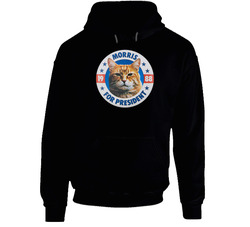 Morris The Cat For President 9lives Pet Food Hoodie Morris The Cat For President 9lives Pet Food Hoodie