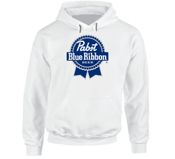 Pbr Pabst Blue Ribbon Beer Logo Hoodie Pbr Pabst Blue Ribbon Beer Logo Hoodie