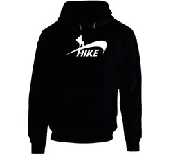 Hike Outdoorsman Nike Logo Parody Mashup Hoodie Hike Outdoorsman Nike Logo Parody Mashup Hoodie
