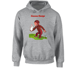 Curious George Kid Book Hoodie Curious George Kid Book Hoodie