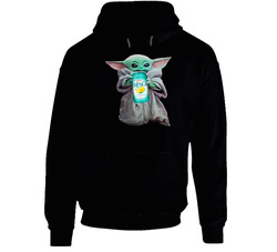 Baby Yoda The Child Mandalorian Fresca Soda Pop Drink Hoodie Baby Yoda The Child Mandalorian Fresca Soda Pop Drink Hoodie