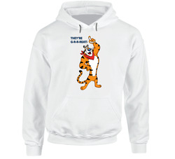 Tony The Tiger They'rrre Great Frosted Flakes Most Memorable Ad Slogan Hoodie Tony The Tiger They'rrre Great Frosted Flakes Most Memorable Ad Slogan Hoodie