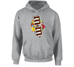 M & M's Favorite Candy Wrapper Halloween Group Costume Hoodie M & M's Favorite Candy Wrapper Halloween Group Costume Hoodie