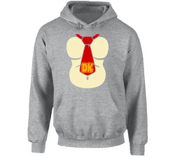Donkey Kong Chest And Tie Video Game Hoodie Donkey Kong Chest And Tie Video Game Hoodie