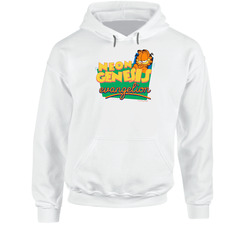 Neon Genesis Evangelion Cartoon Animated Garfield Mashup Parody Hoodie Neon Genesis Evangelion Cartoon Animated Garfield Mashup Parody Hoodie