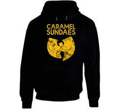 Caramel Sundaes Wu Tang Ice Cream Song Lyrics Fan Hoodie Caramel Sundaes Wu Tang Ice Cream Song Lyrics Fan Hoodie