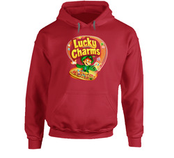 Lucky Charms Cereal Morning Breakfast Marshmallow Hoodie Lucky Charms Cereal Morning Breakfast Marshmallow Hoodie