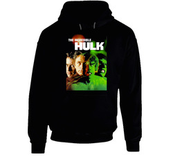 The Incredible Hulk Retro Tv Show Hoodie The Incredible Hulk Retro Tv Show Hoodie
