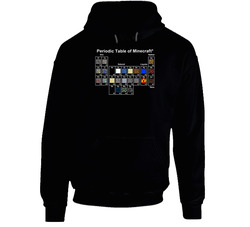Minecraft Periodic Table Blocks Game Hoodie