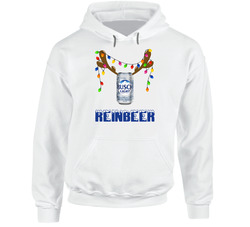 Busch Light Reinbeer Funny Beer Lager Fan Christmas Hoodie