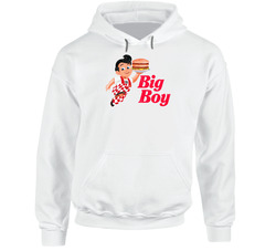 Big Boy Burger Retro Restaurant Logo Hoodie Big Boy Burger Retro Restaurant Logo Hoodie