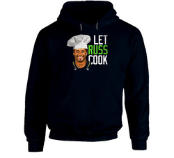 Let Russ Cook Russell Wilson Chef Seattle Football Hoodie