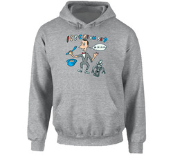 Pee Wee Herman And Conky Ice Cream Soup Hoodie