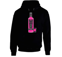 Pink Whitney New Amsterdam Vodka Bottle Hoodie Pink Whitney New Amsterdam Vodka Bottle Hoodie
