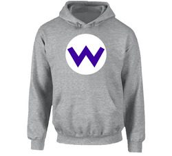 Wario Super Mario Cart Group Halloween Costume Hoodie