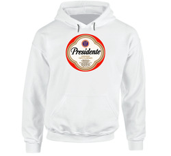 Presidente Beer Retro Brewery Brew Label Hoodie