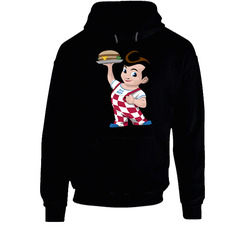Big Boy Fast Food Mascot Hoodie