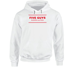 Five Guys Burger And Fries American Favorite Fast Food Hoodie