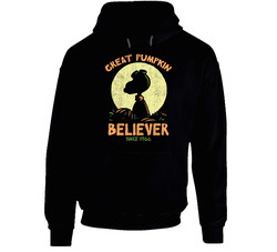 Great Pumpkin Believer Since 1966 Charlie Brown Snoopy Halloween Hoodie