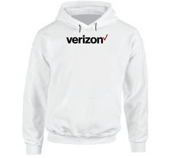 Verizon Nasdaq Company Logo Employee Fan Hoodie Verizon Nasdaq Company Logo Employee Fan Hoodie