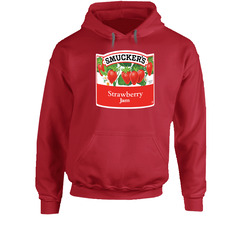 Smuckers Strawberry Jam Cool Halloween Costume Hoodie