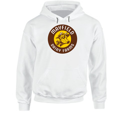 Mayfield Dairy Farms Ice Cream Snack Food Logo Hoodie Mayfield Dairy Farms Ice Cream Snack Food Logo Hoodie