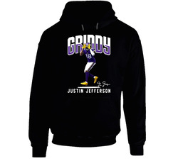 Justin Jefferson Griddy Fan Hoodie Justin Jefferson Griddy Fan Hoodie