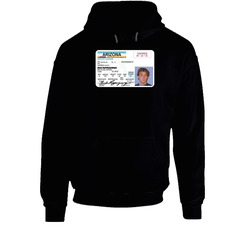 Nick Pappagiorgio Arizon Driver License Vegas Vacation Movie Chevy Chase Las Vegas Nevada Hoodie