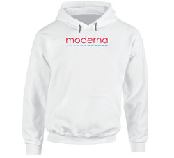Moderna Inc Nasdaq Company Logo Employee Fan Hoodie