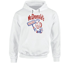 Mcdonald's Custom Built Hamburgers Retro Foodie Fan Hoodie Mcdonald's Custom Built Hamburgers Retro Foodie Fan Hoodie