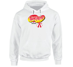Texas Pete Hot Sauce Logo Label Hoodie Texas Pete Hot Sauce Logo Label Hoodie