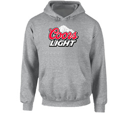 Coors Light Beer Cool Mountain Logo Hoodie