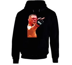 Nate Diaz Middle Finger Hoodie Nate Diaz Middle Finger Hoodie