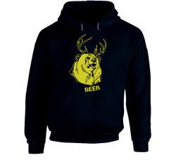 Macs Bear Plus Deer Hoodie Macs Bear Plus Deer Hoodie