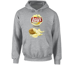 Lay's Classic Potato Chips Bag Costume Hoodie Lay's Classic Potato Chips Bag Costume Hoodie