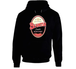 Beamish Genuine Irish Stout Brewery Master Brewers Brand Logo Hoodie Beamish Genuine Irish Stout Brewery Master Brewers Brand Logo Hoodie