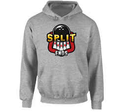 Split Ends Bowling Team Hoodie
