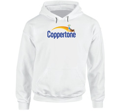 Coppertone Sunscreen Mascot Logo Hoodie