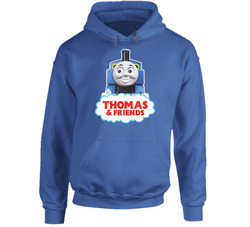 Thomas The Tank Engine & Friends Big Face 80s Kids Tv Show Hoodie
