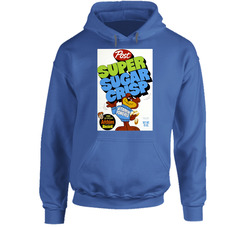 Super Sugar Crisp Box Greatest Cereal Of All Time Breakfast Fan Foodie Hoodie Super Sugar Crisp Box Greatest Cereal Of All Time Breakfast Fan Foodie Hoodie