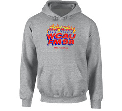 Hot Hits Wcau Fm 98 Philadelphia Retro Look Hoodie Hot Hits Wcau Fm 98 Philadelphia Retro Look Hoodie