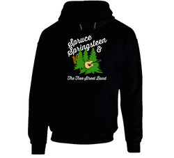 Spruce Springsteen And The Tree Street Band Funny Rockers Christmas Hoodie Spruce Springsteen And The Tree Street Band Funny Rockers Christmas Hoodie