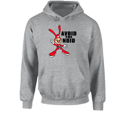 Avoid The Noid Dominos Most Memorable Ad Slogan Raglan Hoodie Avoid The Noid Dominos Most Memorable Ad Slogan Raglan Hoodie