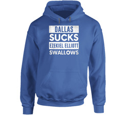 Dallas Sucks Ezekiel Elliott Swallows Funny Football Hater Fan Hoodie Dallas Sucks Ezekiel Elliott Swallows Funny Football Hater Fan Hoodie