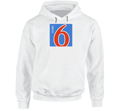 Motel 6 Gary Indiana Logo Sign Scary Haunted Motels Hoodie Motel 6 Gary Indiana Logo Sign Scary Haunted Motels Hoodie